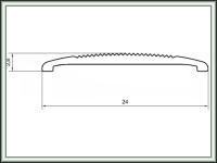 Perfiles de aluminio para alfombras molduras anodizadas.